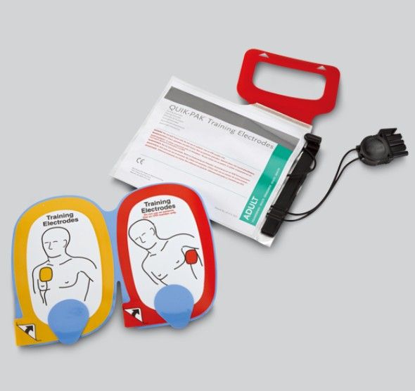 Adult AED QUIK-PAK Training Electrode Set (#11250-000012) Adult AED QUIK-PAK Training Electrode Set (#11250-000012)