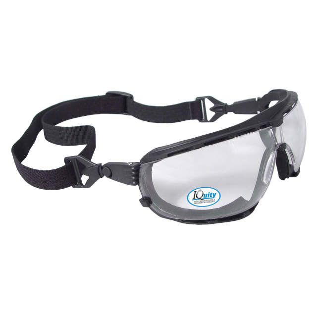 DAGGER IQ - IQUITY  Anti-Fog Foam Lined, clear (#DG1-13)