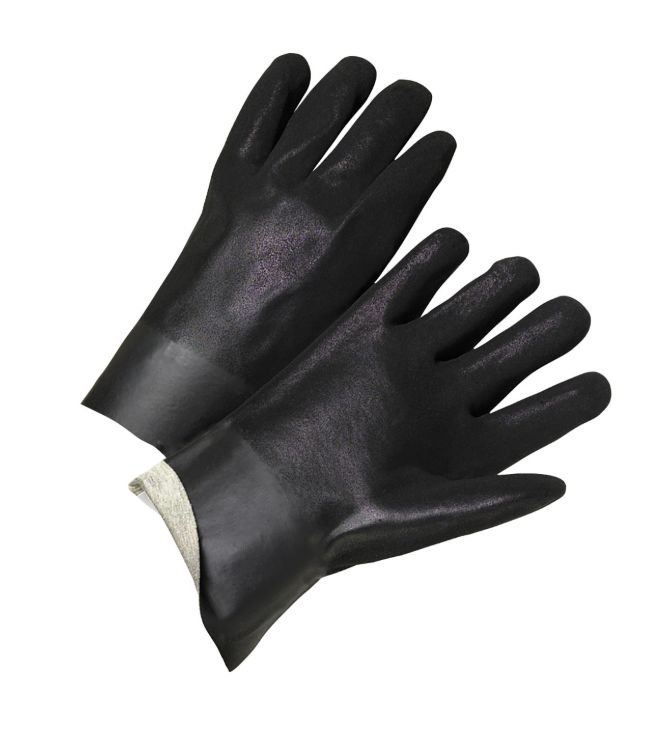 PIP® PVC Dipped Glove with Interlock Liner and Rough Sandy Finish - 14 PIP® PVC Dipped Glove with Interlock Liner and Rough Sandy Finish - 14" Length (#1047RF)