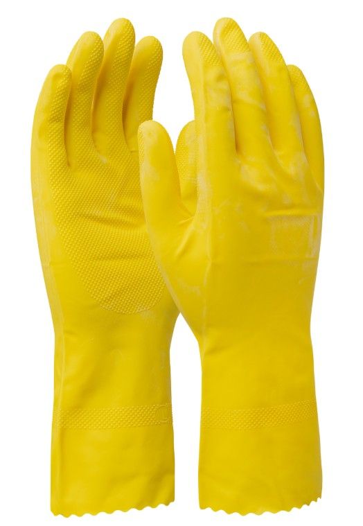 Assurance Unsupported Latex, Flock Lined with Raised Diamond Grip - 16 Mil (#48-L162Y) Assurance Unsupported Latex, Flock Lined with Raised Diamond Grip - 16 Mil (#48-L162Y)