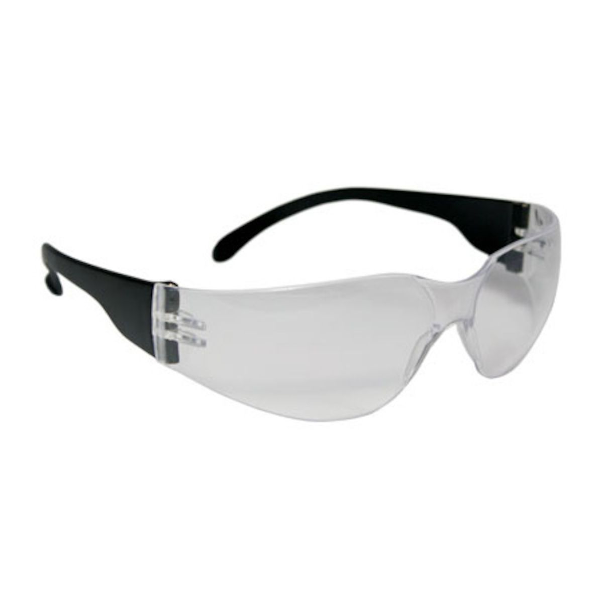 Zenon Z11sm Rimless Safety Glasses with Black Temple, I/O Lens and Anti-Scratch Coating  (#250-00-0002)
