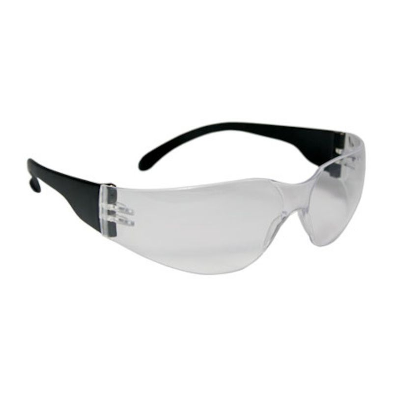 Zenon Z11sm Rimless Safety Glasses with Black Temple, I/O Lens and Anti-Scratch Coating  (#250-00-0002)