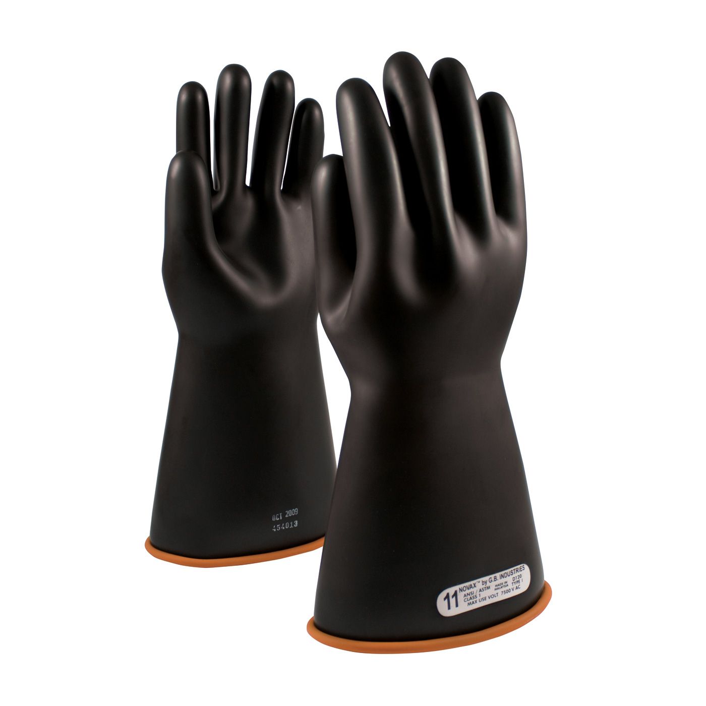 NOVAX® Class 1 Rubber Insulating Glove with Straight Cuff - 16 NOVAX® Class 1 Rubber Insulating Glove with Straight Cuff - 16" (#155-1-16)