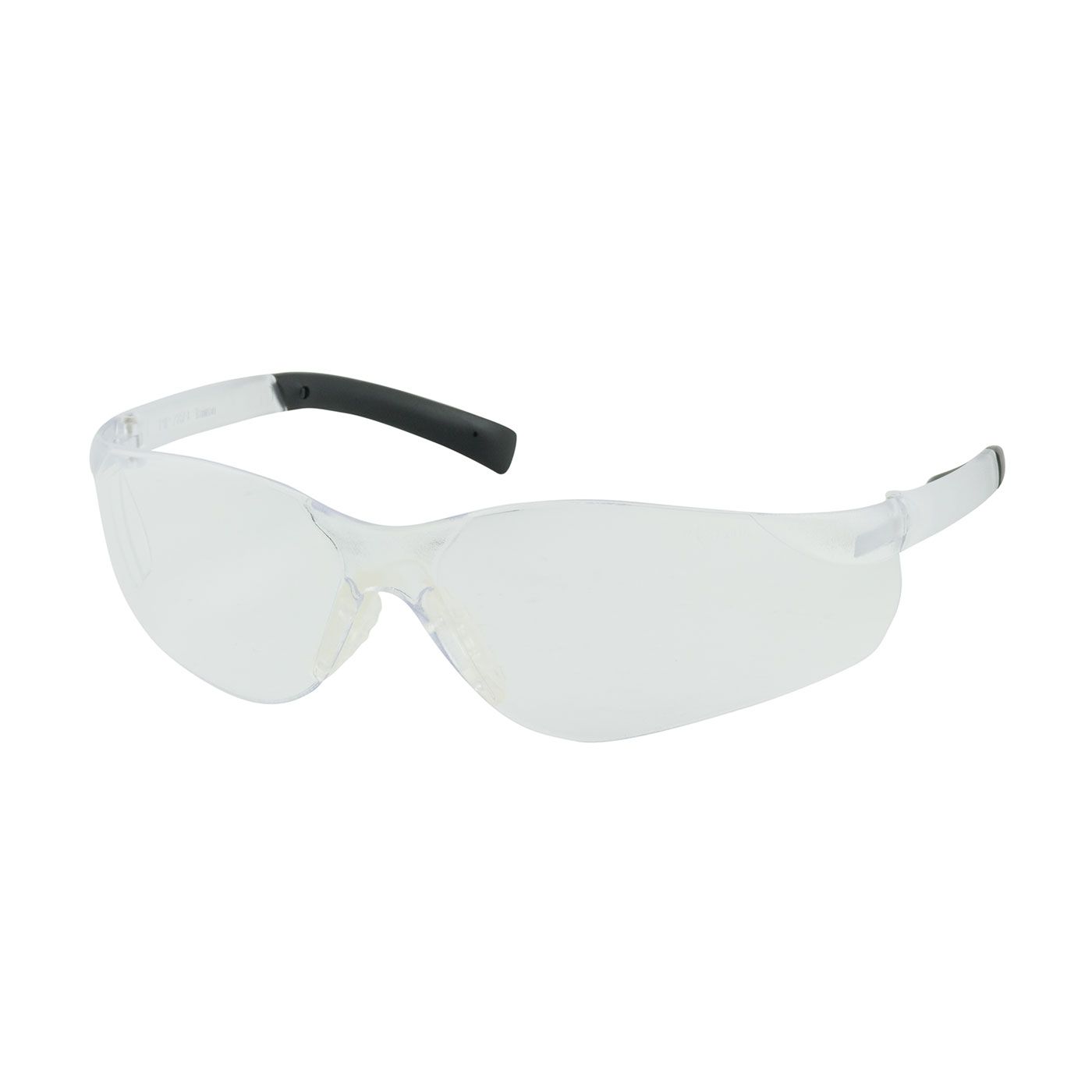Zenon Z14SN Rimless Safety Glasses with Clear Temple, Clear Lens and Anti-Scratch Coating  (#250-08-0000)