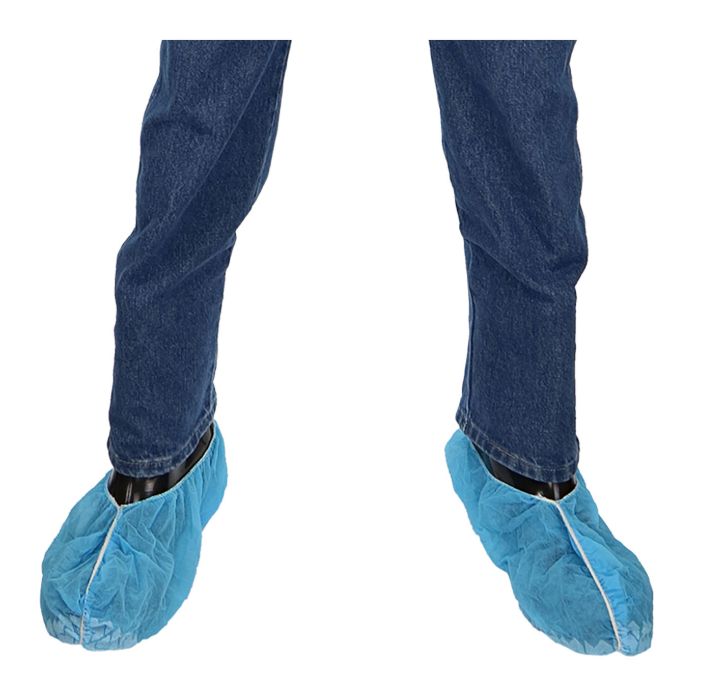 PIP® SBP Light Blue Shoe Cover - Non Skid 30GSM (#3518BNS)