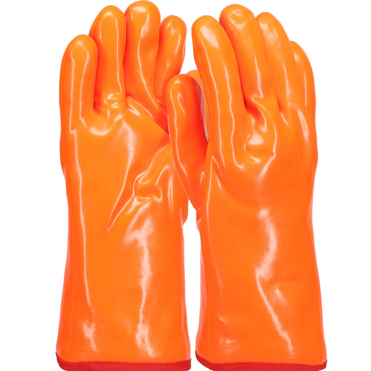 PIP® PVC Dipped Glove with Insulated Foam Liner and Smooth Finish - 12" Length (#1027OR)