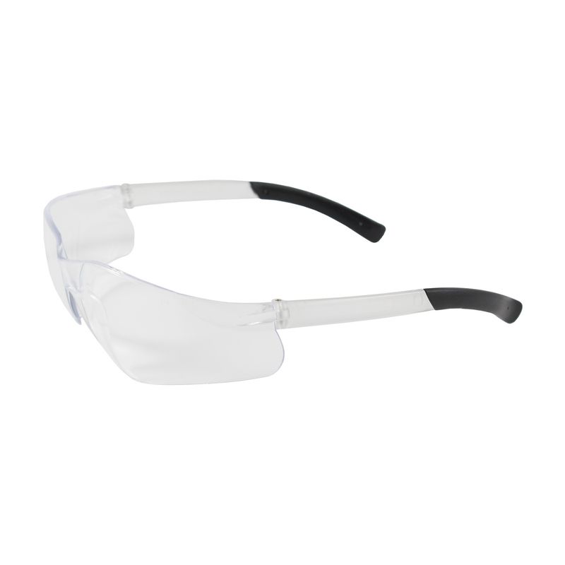 Zenon Z13 Rimless Safety Glasses with Clear Temple, Clear Lens and Anti-Scratch Coating  (#250-06-0000)