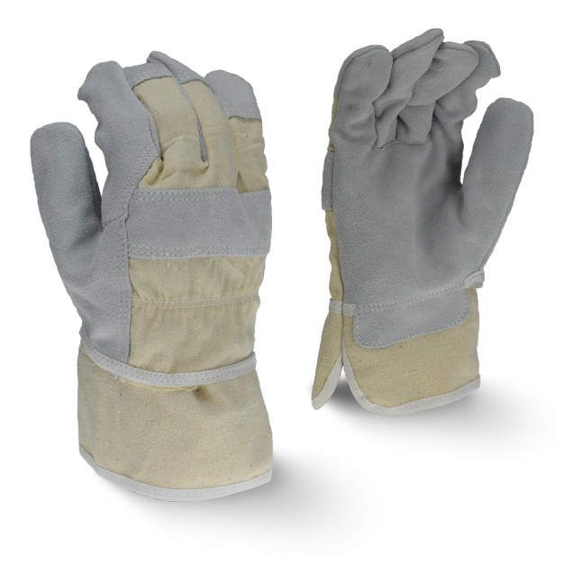 Radians RWG3200W Regular Shoulder Gray Split Cowhide Leather Glove (#RWG3200W)