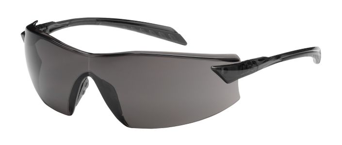 Radar Rimless Safety Glasses with Gray Temple, Gray Lens and Anti-Scratch / Anti-Fog Coating  (#250-45-0021)