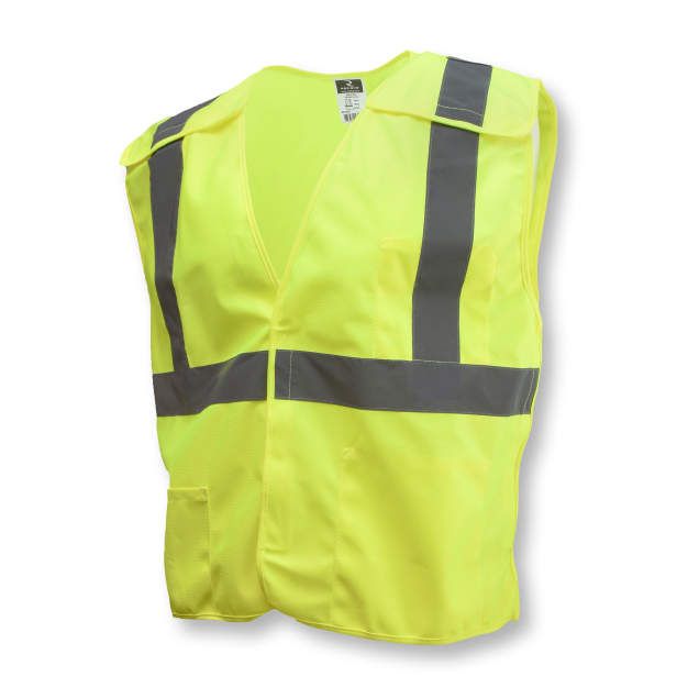 Economy Type R Class 2 Breakaway Vest, Hi-Viz Green Solid (#SV4GS)