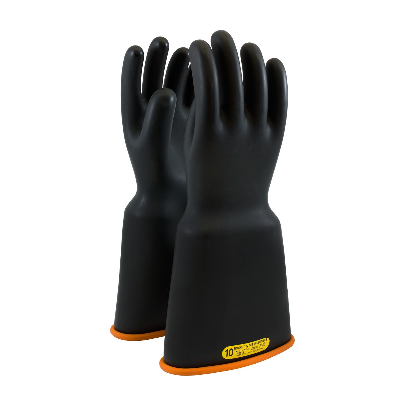 NOVAX® Class 2 Rubber Insulating Glove with Bell Cuff - 16 NOVAX® Class 2 Rubber Insulating Glove with Bell Cuff - 16" (#159-2-16)