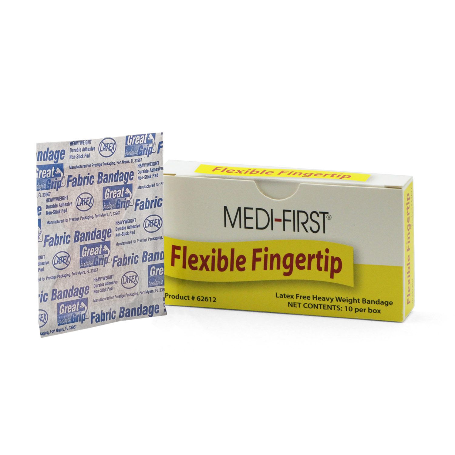 Flexible Fingertip Bandage, 10/unit (#62612)