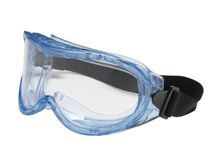 Contempo Indirect Vent Goggle with Light Blue Body, Clear Lens and Anti-Scratch / Anti-Fog Coating  (#251-5300-400)