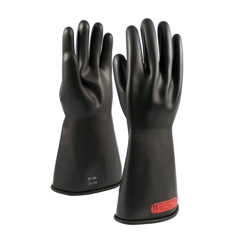 NOVAX® Class 0 Rubber Insulating Glove with Straight Cuff - 14" (#150-0-14)