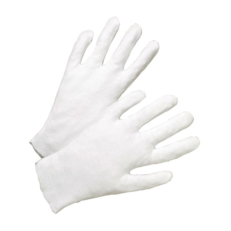 PIP® Heavy Weight Cotton Lisle Inspection Glove with Unhemmed Cuff (#805)