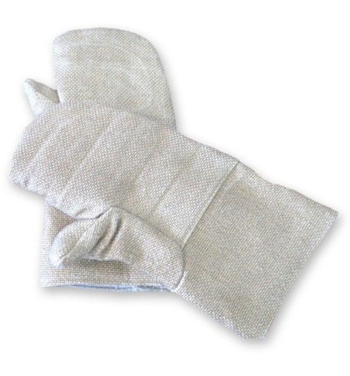14" Quilted High Heat Mittens: 35 oz. Zetex Plus (184-ZP-14)