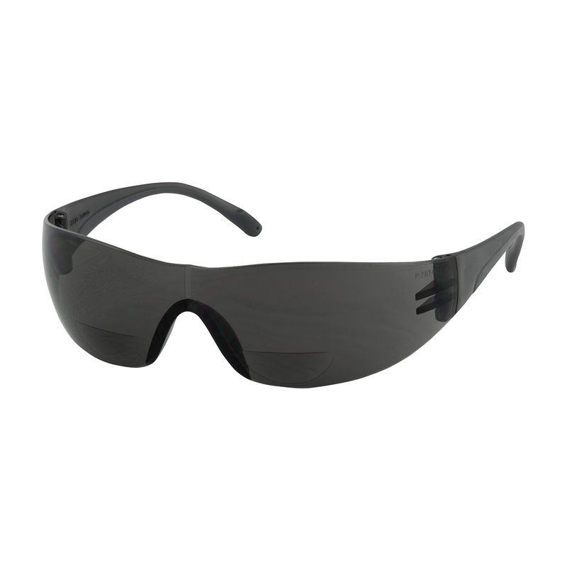 Zenon Z12R Rimless Safety Readers with Gray Temple, Gray Lens and Anti-Scratch Coating, 3.00 Diopter (#250-27-0130) Zenon Z12R Rimless Safety Readers with Gray Temple, Gray Lens and Anti-Scratch Coating, 3.00 Diopter (#250-27-0130)