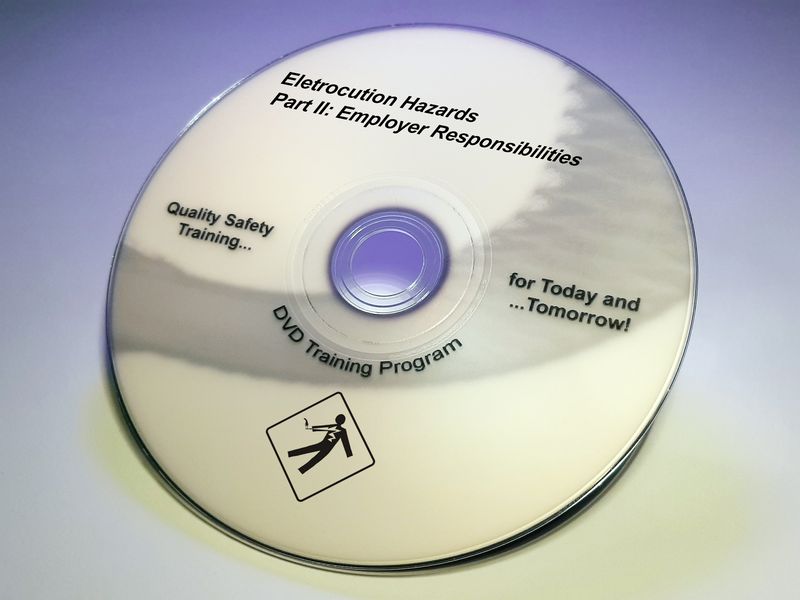 Electrocution Hazards in Construction Environments Part 2 - Employer Requirements DVD Program on USB (#V000369UET)