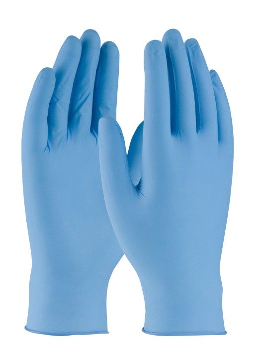 Ambi-dex Turbo Disposable Nitrile Glove, Powdered with Textured Grip - 5 mil  (#63-332)