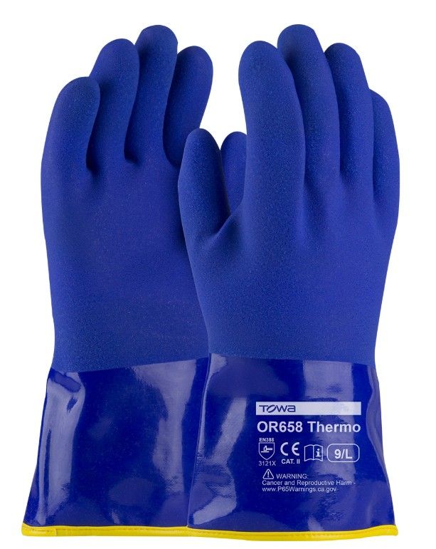 PIP® XtraTuff™ Cold Resistant PVC Glove with Detachable Acrylic Liner and Sandy Coating - Insulated & Waterproof (#58-8658DL) PIP® XtraTuff™ Cold Resistant PVC Glove with Detachable Acrylic Liner and Sandy Coating - Insulated & Waterproof (#58-8658DL)