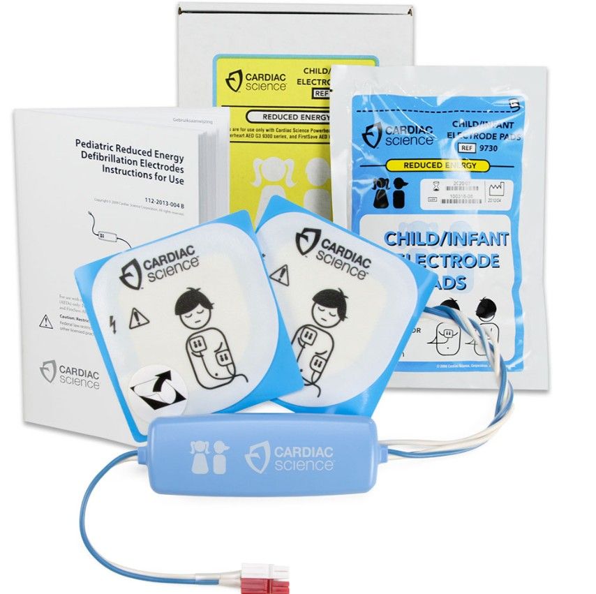 Pediatric AED Defibrillation Electrodes (#9730-002) Pediatric AED Defibrillation Electrodes (#9730-002)