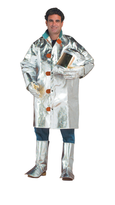 10oz. Aluminized CarbonX 40 10oz. Aluminized CarbonX 40" Jacket (#601-ACX10)