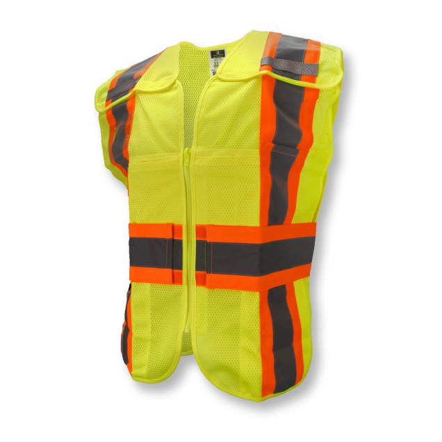 Type R Class 2 Breakaway Expandable Two Tone Vest, Hi-Viz Green (#SV24-2ZGM) Type R Class 2 Breakaway Expandable Two Tone Vest, Hi-Viz Green (#SV24-2ZGM)