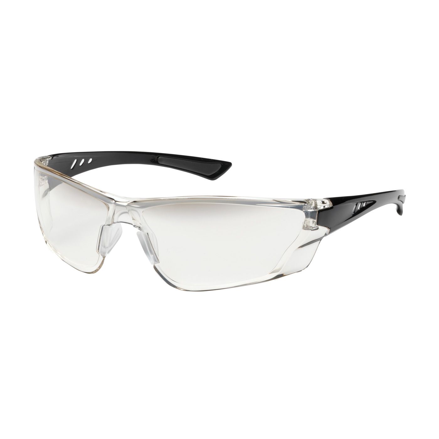 Recon Rimless Safety Glasses with Gloss Black Temple, Gradient Lens and Anti-Scratch / Anti-Fog Coating  (#250-32-0031)