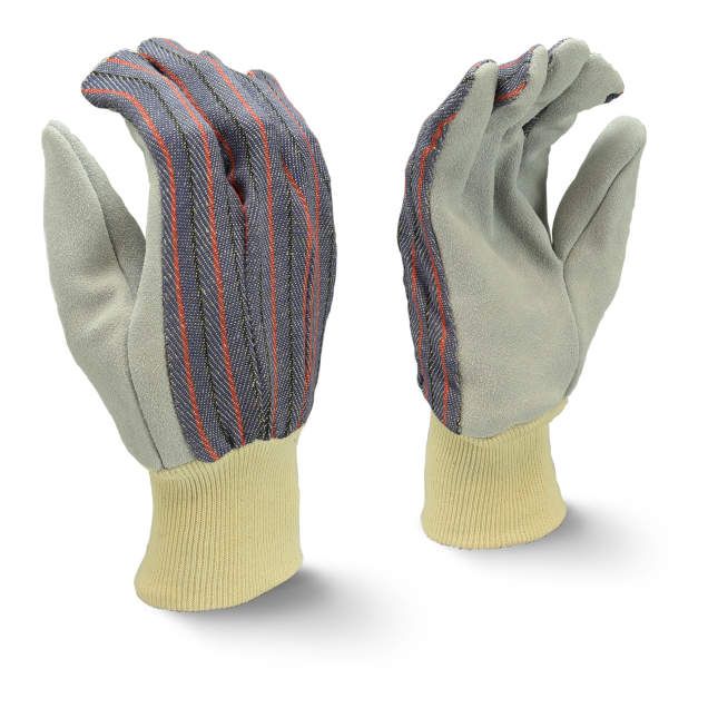 Radians Economy Shoulder Gray Split Cowhide Leather Glove (#RWG3010L)