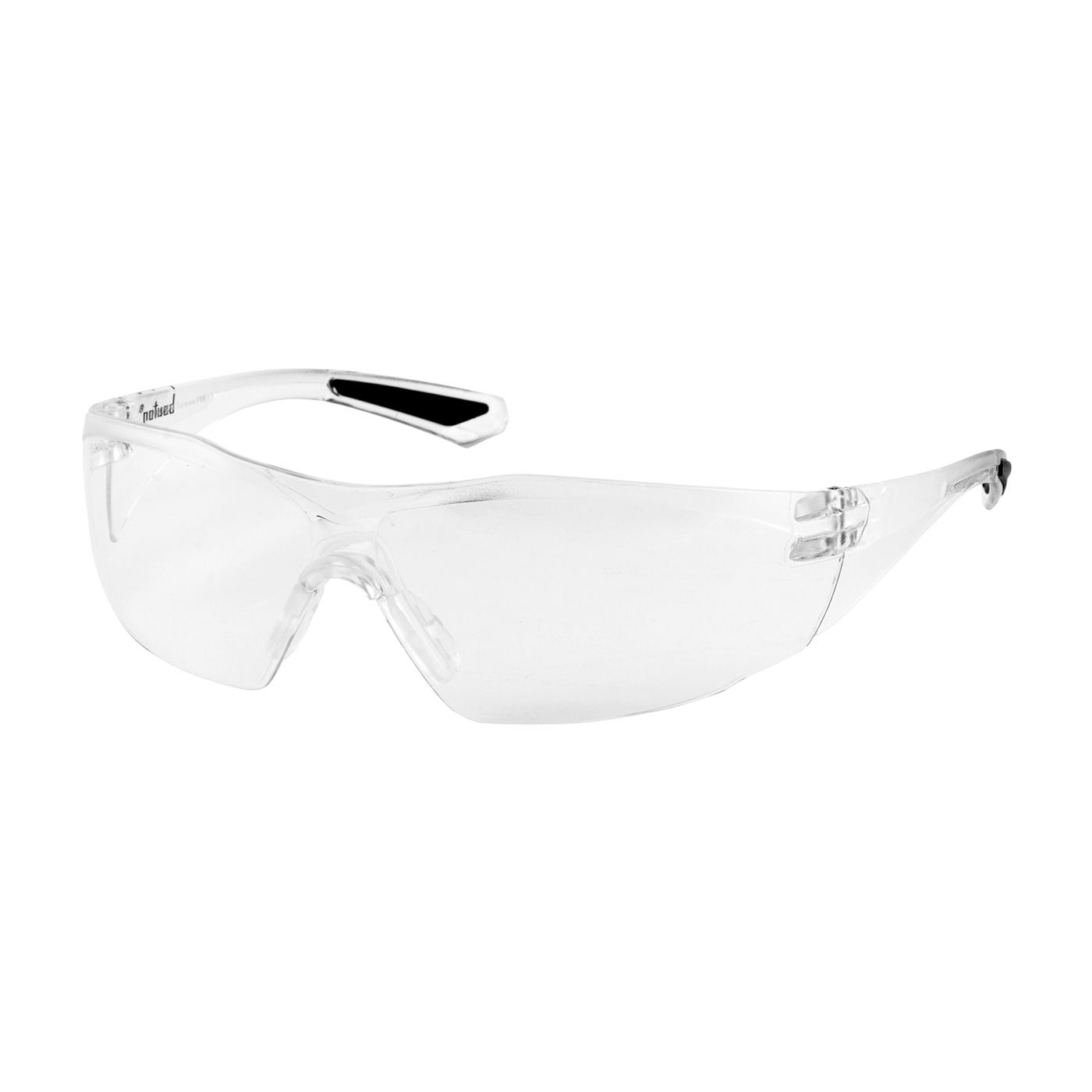 Pulse Rimless Safety Glasses with Clear Temple, Clear Lens and Anti-Scratch Coating  (#250-49-0000)