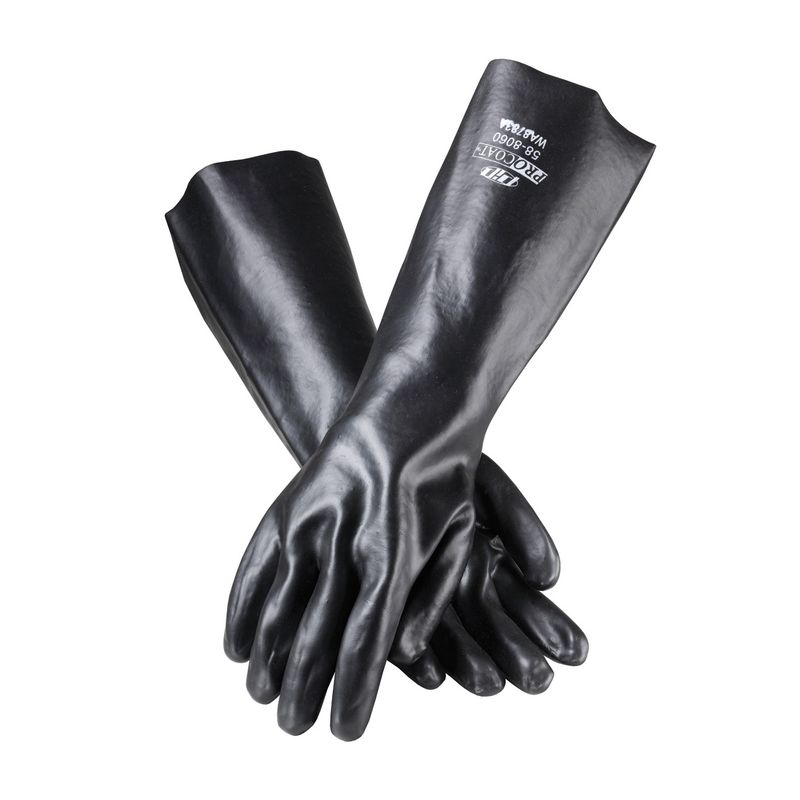 PIP® ProCoat® Premium PVC Dipped Glove with Interlock Liner and Smooth Finish - 18" Length (#58-8060)
