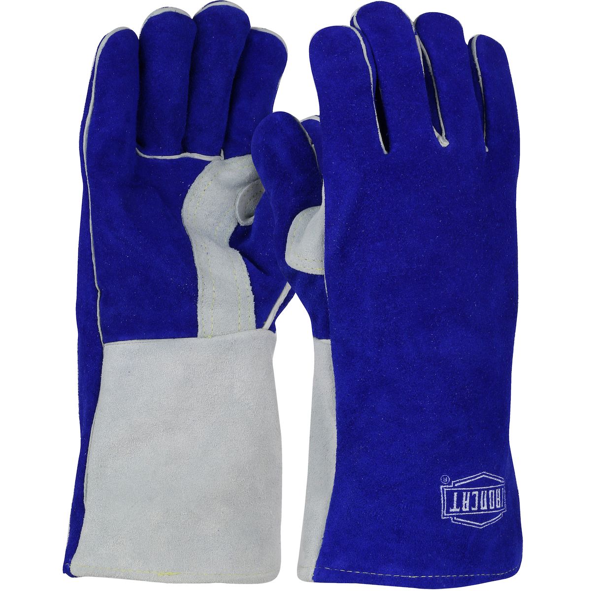 Ironcat® Premium Grade Split Cowhide Leather Welder's Glove with Cotton/Foam Lining and Double Thumb Reinforcement (#9051) Ironcat® Premium Grade Split Cowhide Leather Welder's Glove with Cotton/Foam Lining and Double Thumb Reinforcement (#9051)