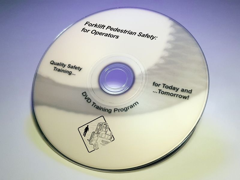 Forklift Pedestrian Safety for Operators DVD Program (#VIND4259EM)