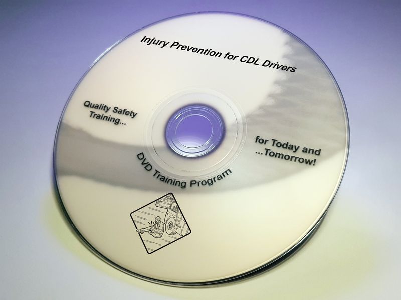 Injury Prevention for CDL Drivers DVD Program (#V0003969EO)