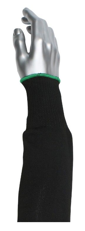 Kut Gard Single-Ply ATA / High Tenacity Polyester Blended Sleeve - Wide Width  (#S10HTP/2BK-EW-ES6)