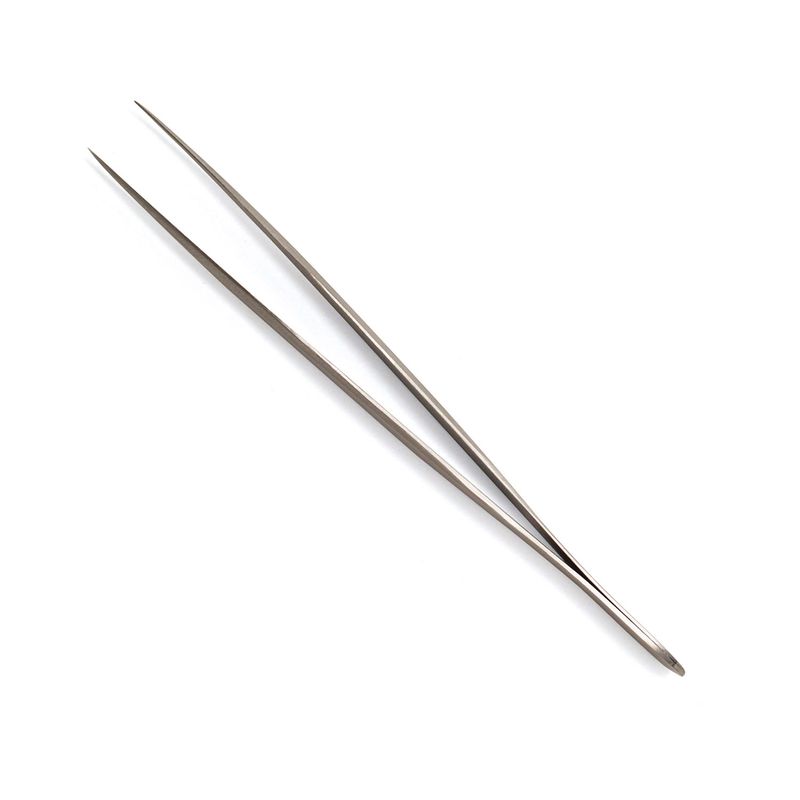 Pointed Tip Tweezers, Metal (#90001)