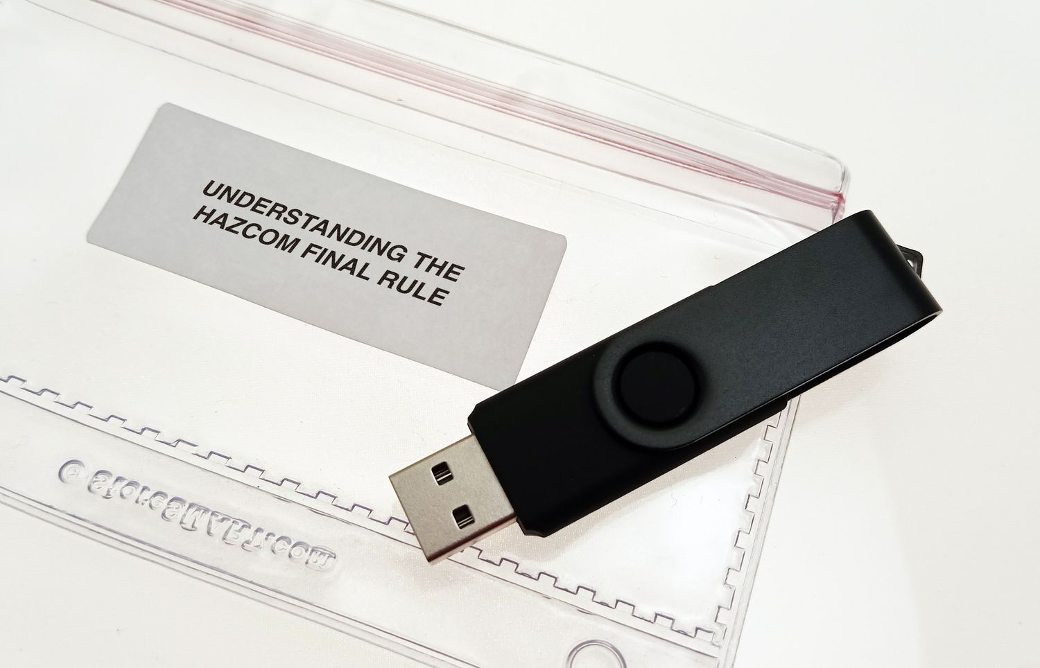 Understanding the HAZCOM Final Rule DVD Program on USB (#VGEN468UEO)