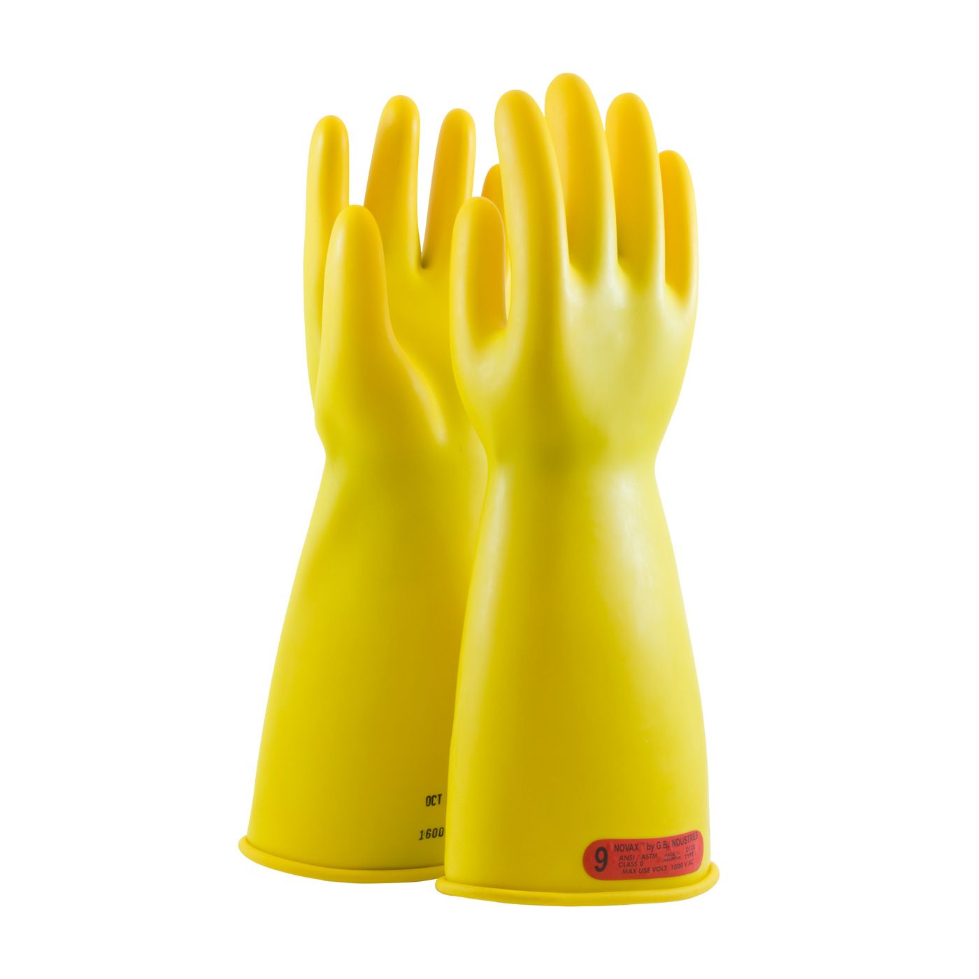 NOVAX® Class 0 Rubber Insulating Glove with Straight Cuff - 14 NOVAX® Class 0 Rubber Insulating Glove with Straight Cuff - 14" (#170-0-14)