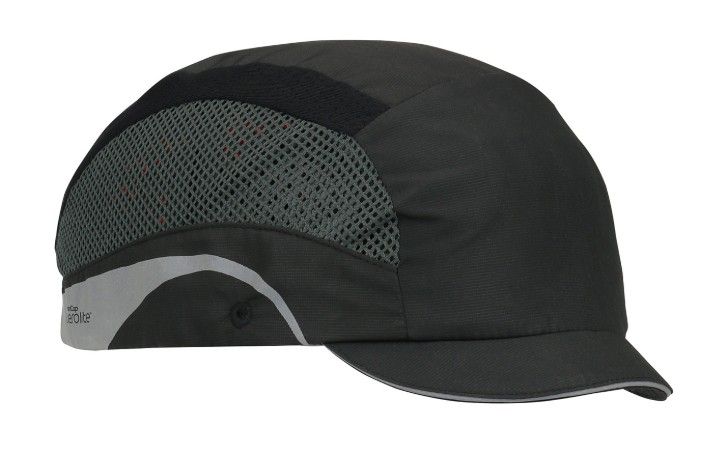 JSP® HardCap Aerolite™ Lightweight Baseball Style Bump Cap with HDPE Protective Liner and Adjustable Back - Micro Brim (#282-AEM130) JSP® HardCap Aerolite™ Lightweight Baseball Style Bump Cap with HDPE Protective Liner and Adjustable Back - Micro Brim (#282-AEM130)