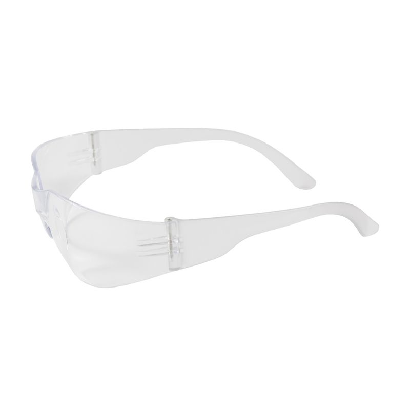 Zenon Z12 Rimless Safety Glasses with Clear Temple, Clear Lens and Anti-Scratch / Anti-Fog Coating  (#250-01-0920)