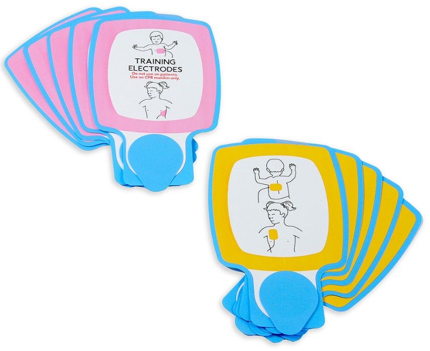 Replacement Infant/Child AED Training Electrodes (#11250-000042) Replacement Infant/Child AED Training Electrodes (#11250-000042)
