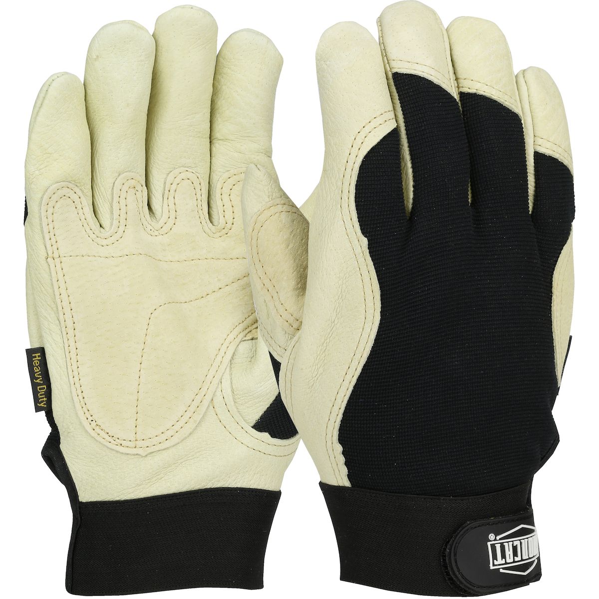 Ironcat® Heavy Duty Top Grain Pigskin Leather Glove with Spandex Back and Reinforced Palm - 3M™ Thinsulate™ Lining (#86355) Ironcat® Heavy Duty Top Grain Pigskin Leather Glove with Spandex Back and Reinforced Palm - 3M™ Thinsulate™ Lining (#86355)