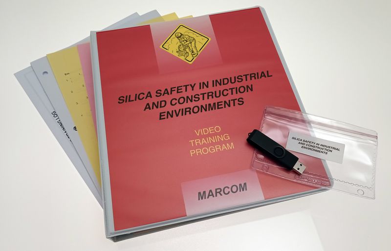 Silica Safety in Industrial and Construction Environments DVD Program on USB (#V000314UEO)