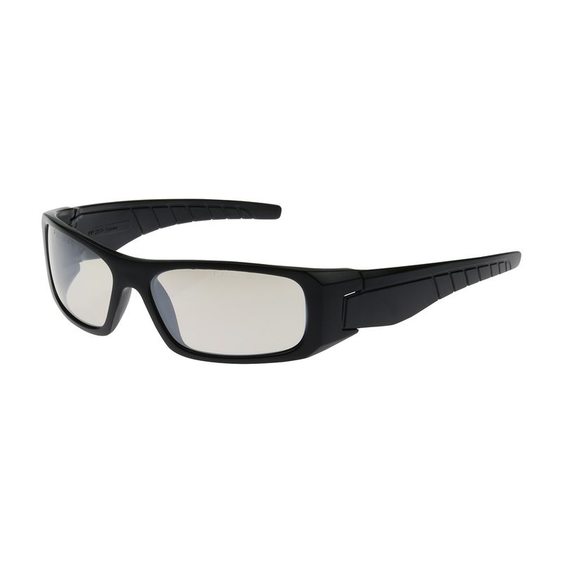 Squadron Full Frame Safety Glasses with Black Frame, Indoor/Outdoor Lens and Anti-Scratch / Anti-Fog Coating  (#250-53-0022)