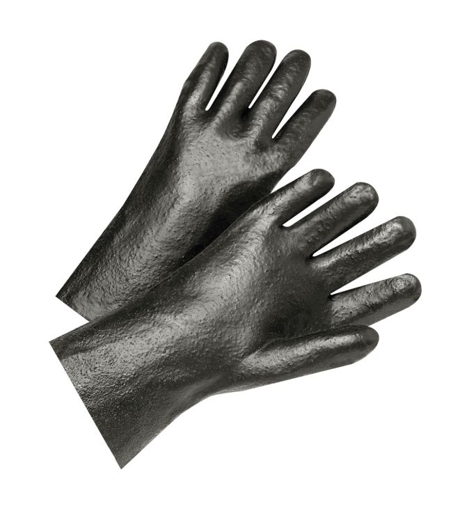 PIP® PVC Dipped Glove with Interlock Liner and Semi-Rough Finish - 10 PIP® PVC Dipped Glove with Interlock Liner and Semi-Rough Finish - 10" Length (#1017R)