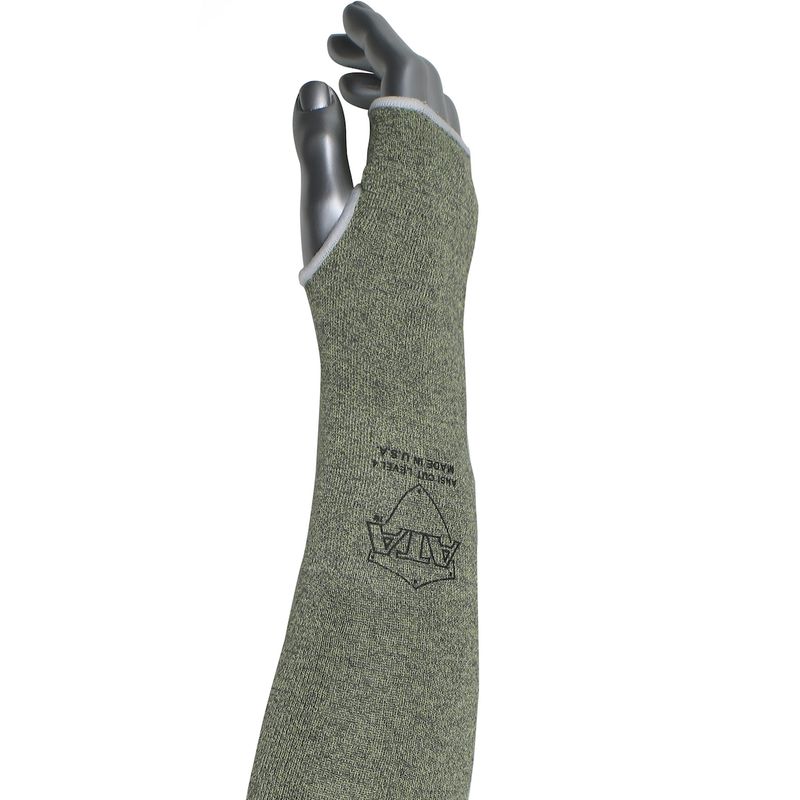 Kut Gard Single-Ply ATA Hide-Away Blended Sleeve with Sta-Cool Plating with Thumb Hole  (#MSATA/HACM-T)