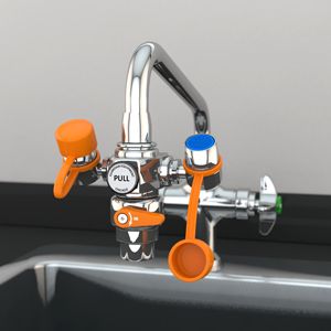 Guardian EyeSafe Faucet-Mounted Eyewash with Faucet Control Valve (#G1200)