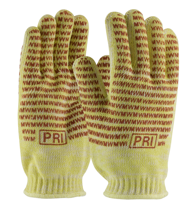 PIP Kevlar / Cotton Seamless Knit Hot Mill Glove with Cotton Liner and Double-Sided EverGrip Nitrile Coating - 24 oz  (#43-552)