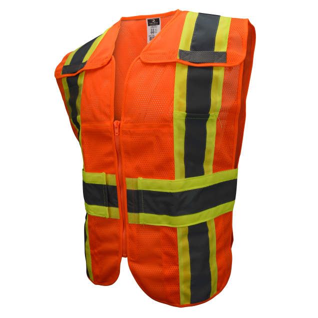 Type R Class 2 Breakaway Expandable Two Tone Vest, Hi-Viz Orange (#SV24-2ZOM) Type R Class 2 Breakaway Expandable Two Tone Vest, Hi-Viz Orange (#SV24-2ZOM)