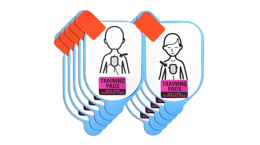 Defibtech Lifeline Adult Replacement Training Pad Package, 5 sets (#DDP-105TR)